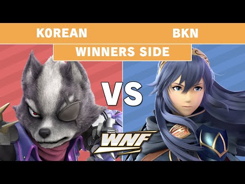 WNF 3.3 2GG K0rean (Wolf) vs BKN (Lucina) - Winners Side - Smash Ultimate