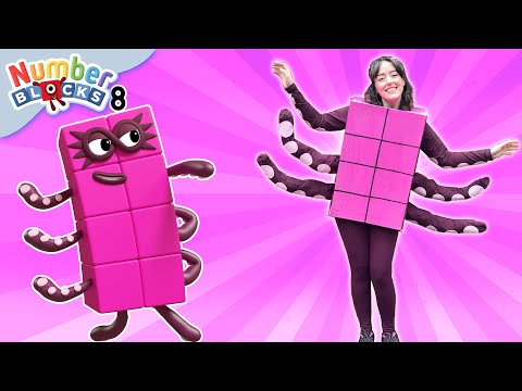 DIY Awesome Octoblock Dress Up Costume for Grown Ups! | Number Day | Learn to Count | Numberblocks