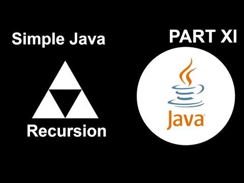Simple Java Part Xi Recursion