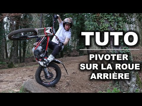 HOW TO PIVOT AND TURN ON REAR WHEEL ON A TRIALS BIKE ? (MOTO TRIAL)