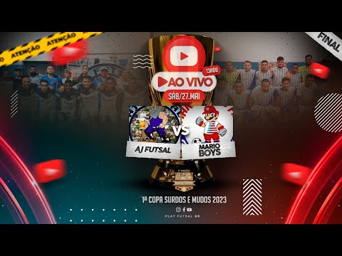 AJ v Mario Boys  | Final da 1ª Edição da Copa MC Surdos e Mudos (OURO) | AO VIVO