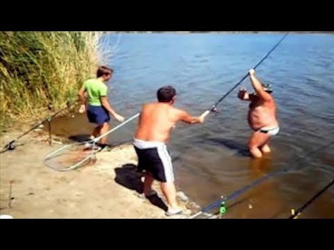 Рыбалка, разные случаи и приколы! Русские приколы на рыбалке. Подборка приколов 2019.