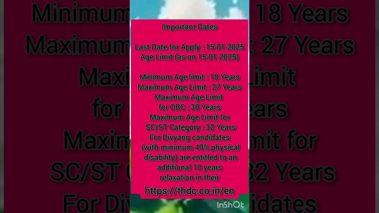 THDC Ltd Recruitment 2024 – Apply for 100 ITI Trade, Graduate & Technician Apprentice Posts