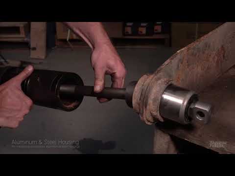 How to remove torque rod and sway bar suspension bushings on heavy duty trucks | Tiger Tool 15013