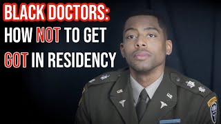 Pertinent Advice for Young Black Doctors and Professionals entering a hostile workplace.