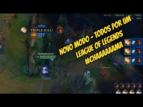 Novo modo - Todos por um - Best plays - League of Legends - #01