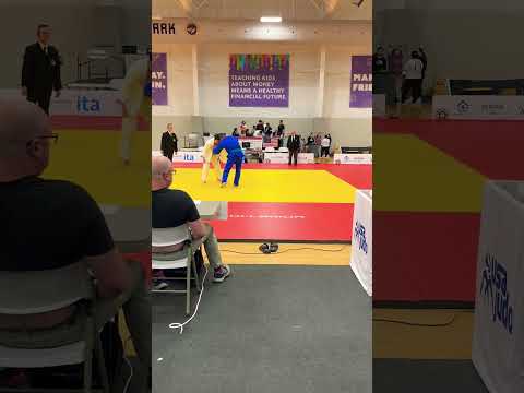 first judo match in my life