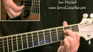 How To Play Joni Mitchell Edith and the Kingpin (intro only)