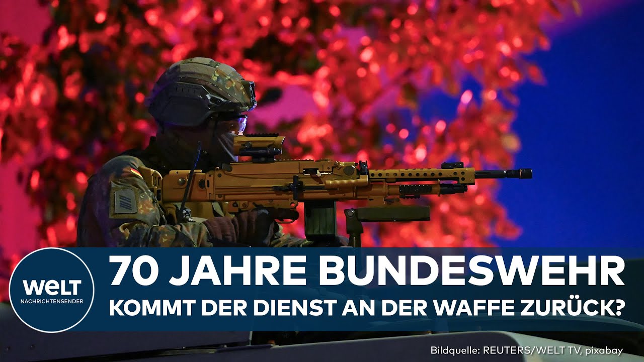 DEUTSCHLAND: Bundeswehr feiert 70. Jahrestag | Frage nach dem Wehrdienst wieder hochaktuell