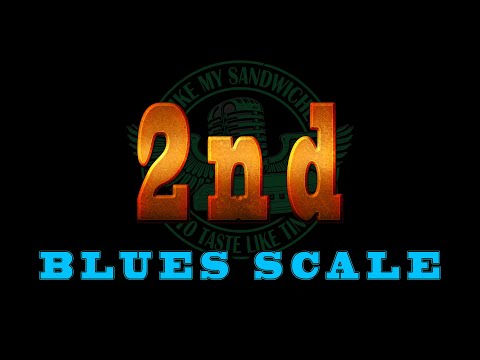 Nº.1 - Blues Scale In 2nd Position - Cross Harp