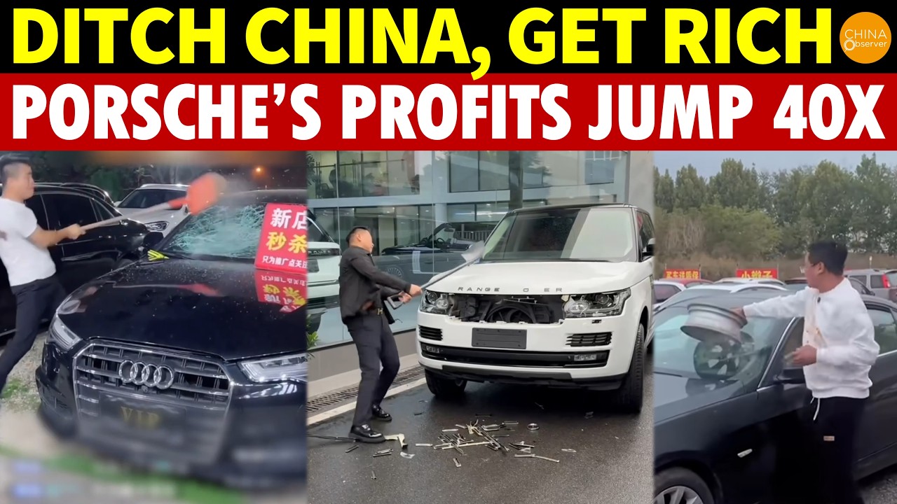 The Less You Rely on China, the More You Earn! Porsche Proves It: Ditch China, Profits Soar 40X