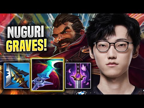NUGURI IS SO CRAZY WITH GRAVES! - DK Nuguri Plays Graves TOP vs Akshan! | Season 2022