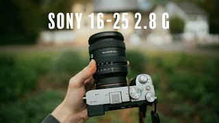 Sony 16-25mm f/2.8 G - Compact, Lightweight, Wide Angle Lens