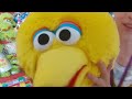Mega Size Plushies Big Bird Abby Elmo Cookie Monster Sesame Place Sea World Hoopers Store