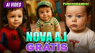 COMO FAZER VÍDEO DE BEBE FALANDO, CANTANDO PodCast com IA (INTELIGÊNCIA ARTIFICIAL de GRAÇA) Reborn