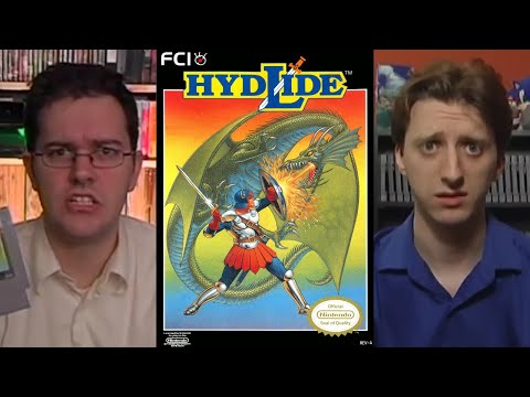 Hydlide - Angry Video Game Nerd & ProJared - Review Mashup