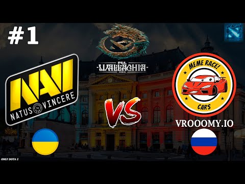 НАВИ ИГРАЮТ МАТЧ НА ВЫЛЕТ! | Na`Vi vs Vrooomy.io #1 (BO3) PGL Wallachia S2