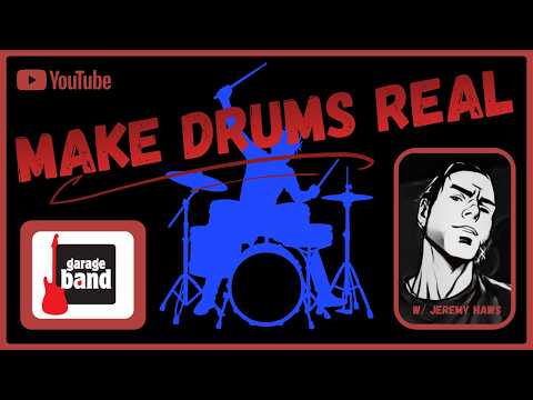 GarageBand Drummer to MIDI (Make Real Drums in 5 Minutes)