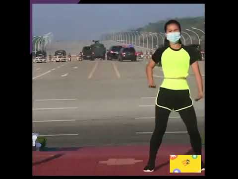 Myanmar coup: Fitness instructor unwittingly films video as takeover unfolds