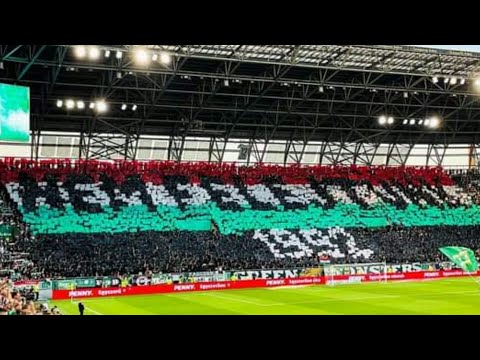 Ferencváros - slovan koreográfia