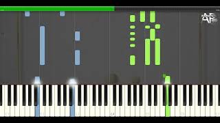 Mark Knopfler - Golden Heart | Adelina Piano synthesia tutorial