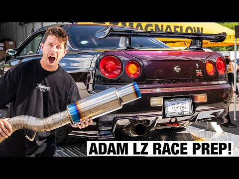 R34 GTR Titanium Exhaust Install! (It’s Wild!)