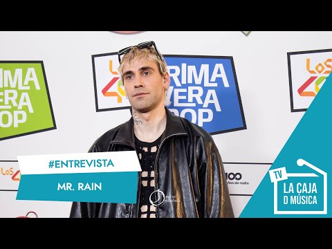 MR.RAIN nos habla de SUPERHÉROES con BERET y de las POSIBILIDADES DE ITALIA en EUROVISIÓN