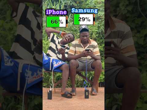 iPhone vs Samsung 😳