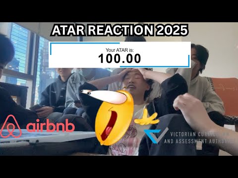 Most nonchalant ATAR reaction ever (GONE WRONG 😱) 2025 VCE