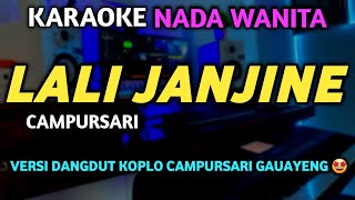 Download lagu LALI JANJINE Karaoke Koplo Nada Cewek - Lali Janjine Campursari koplo Karaoke mp3