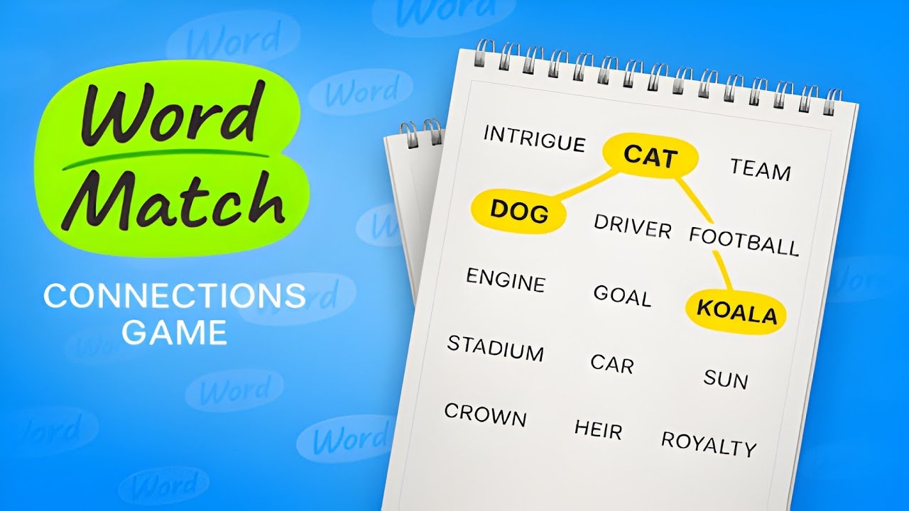 Word Match: Connections Game (by UNICO STUDIO) IOS Gameplay Video (HD)