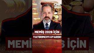 İslam Memiş'ten Altın Yatırımcısına Kritik Tavsiye! 2026'da Yatırımcı Ne Yapmalı
