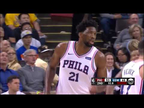 Ben Simmons & Joel Embiid SHOCKED the Warriors! SICK Highlights 2019 01 31   26 Pts Each!