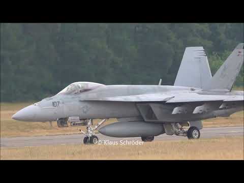 Start F 18 Super Hornet Fliegerhorst Hohn- Air Defender 2023