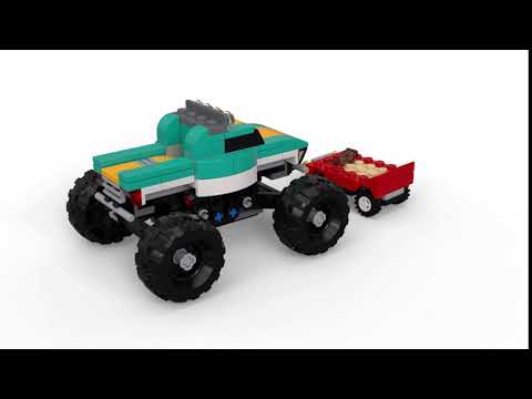 Конструктор LEGO Creator 3в1 «Монстр-трак» 31101 / 163 детали