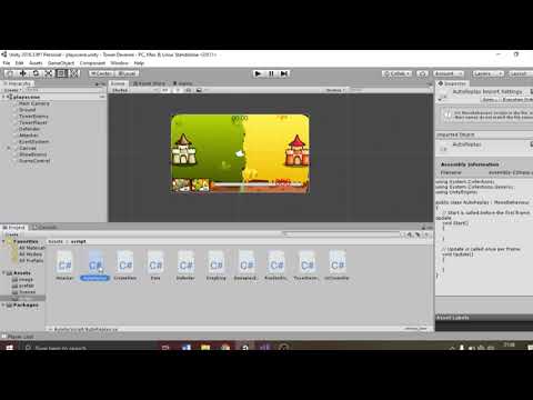 Unity Tutorial Tower Defense part 8 ( Scene Game Over ) || Hg Games Studio