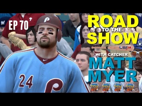 MLB 14 The Show (PS4): Matt Myer (Catcher) Road To The Show - EP70 (+ My MLB 15 Plans)