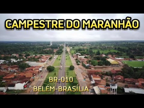CIDADE DE CAMPESTRE DO MARANHÃO, NORDESTE DO BRASIL