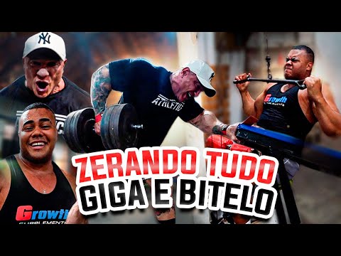 GIGA PUXOU O BITELO NO SEU MÁXIMO - TREINO LENDÁRIO