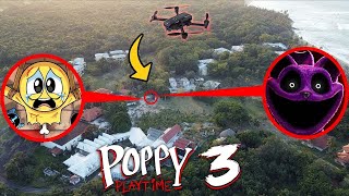 DRONE CATCHES MONSTER CATNAP VS PLAYER AT POPPY PLAYTIME ISLAND (POPPY PLAYTIME CHAPTER 3)