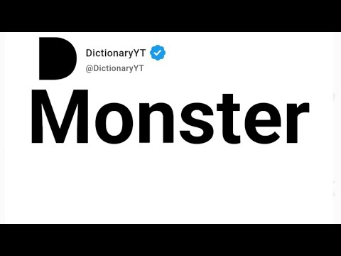 Monster Thesaurus