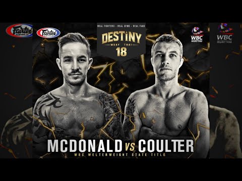 Billy Coulter Vs Ryan McDonald (2) - Destiny Muay Thai 18