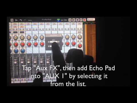 Echo Pad Inter-App Audio Tutorial