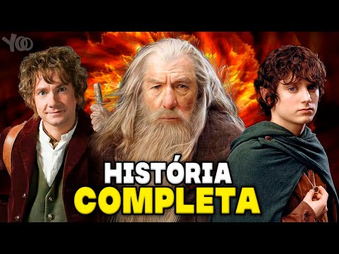 RESUMO DE O SENHOR DOS ANÉIS E O HOBBIT - HISTÓRIA COMPLETA DE TODOS OS FILMES EM ORDEM CRONOLÓGICA