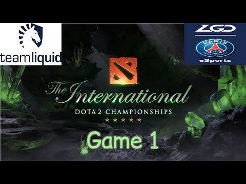[ EN ] Liquid vs PSG.LGD - Game 1 - UB SF - TI 8 - Highlights