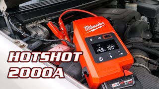 Milwaukee M18 HOTSHOT 2000A Jump Starter Review [3841-20]
