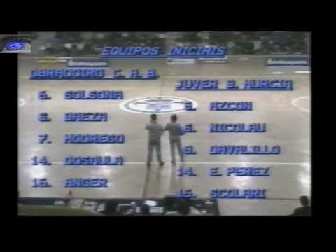 L.Primera Nacional 89/90 J15 OBRADOIRO Caixa Galicia Vs Juver MURCIA