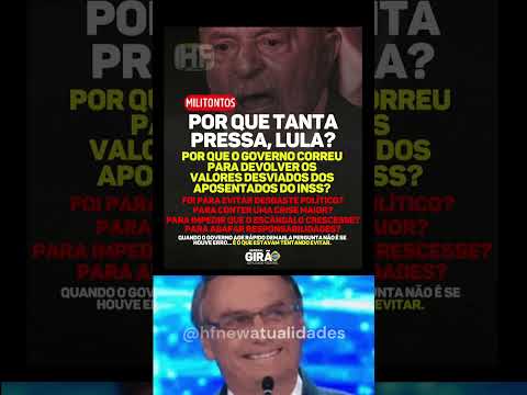Urgente! Governo corre para devolver valores desviados do INSS! 💥