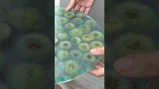 Resin Flower Table 🌸 #resinart #epoxy_resin #resin_art