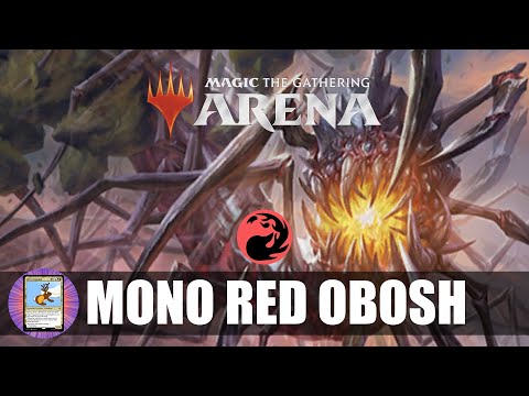 RED DECK WINS! (MTG Arena) MONO RED OBOSH - Standard Deck Tech + Gameplay